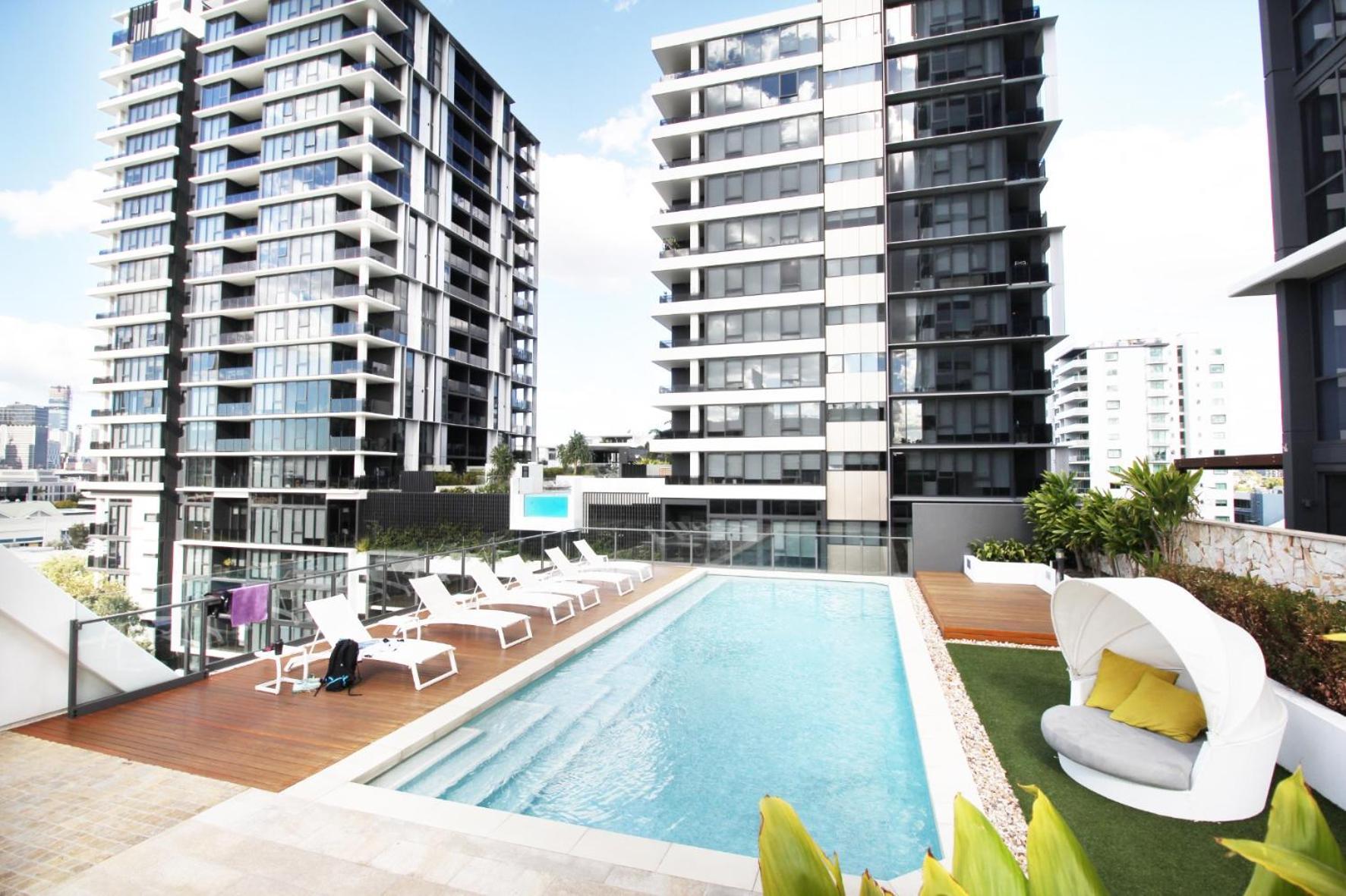 Hearty Milton Apartments بريزبين المظهر الخارجي الصورة
