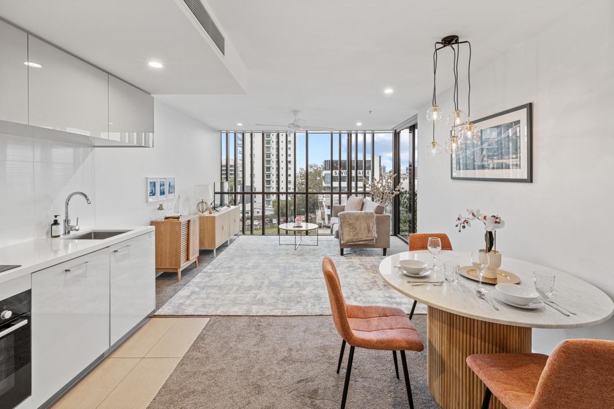 Hearty Milton Apartments بريزبين المظهر الخارجي الصورة